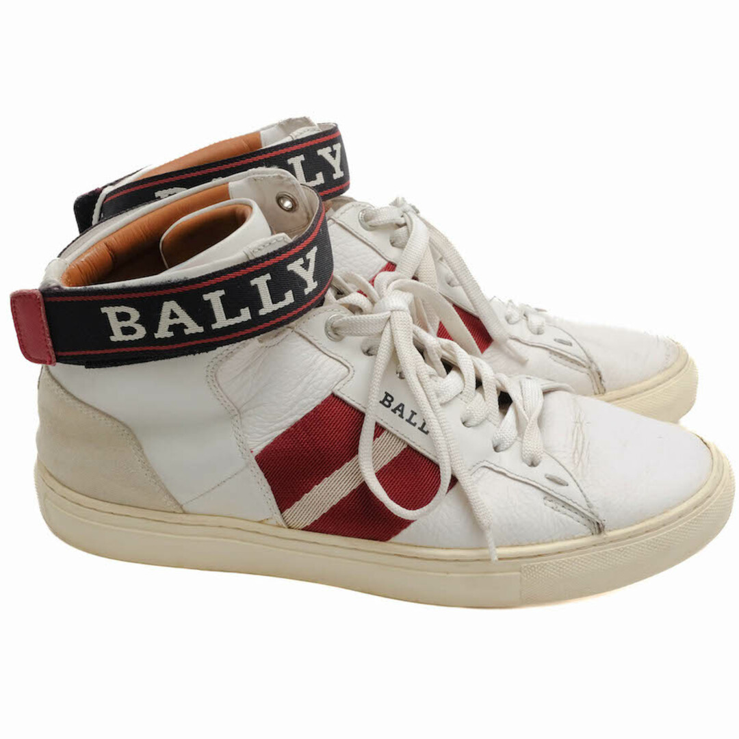 Bally(バリー)のバリー／BALLY シューズ スニーカー 靴 ハイカット メンズ 男性 男性用レザー 革 本革 ホワイト 白  HEROS メンズの靴/シューズ(スニーカー)の商品写真