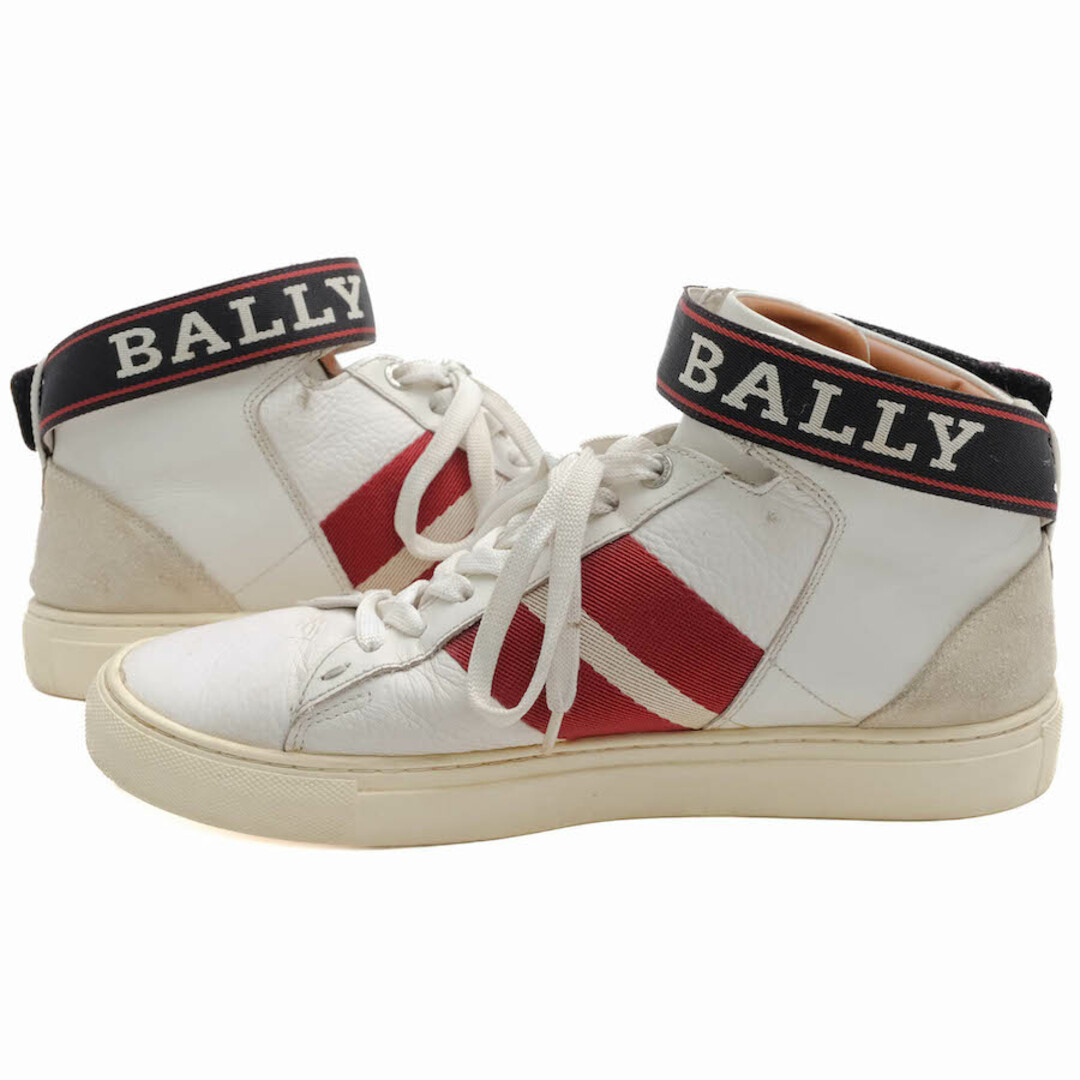 Bally(バリー)のバリー／BALLY シューズ スニーカー 靴 ハイカット メンズ 男性 男性用レザー 革 本革 ホワイト 白  HEROS メンズの靴/シューズ(スニーカー)の商品写真