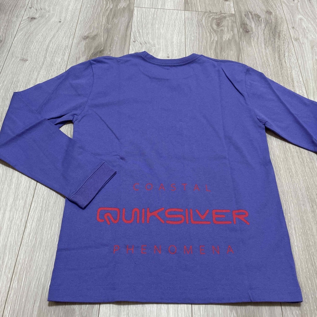 QUIKSILVER(クイックシルバー)のクイックシルバー　バックプリントロングTシャツ キッズ/ベビー/マタニティのキッズ服男の子用(90cm~)(Tシャツ/カットソー)の商品写真