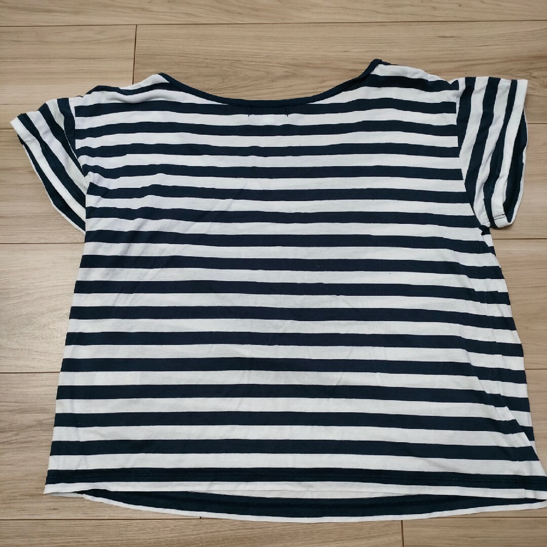 BURBERRY BLUE LABEL(バーバリーブルーレーベル)のバーバリーブルーレーベル　ロゴ　ボーダー　Ｔシャツ　半袖 レディースのトップス(Tシャツ(半袖/袖なし))の商品写真