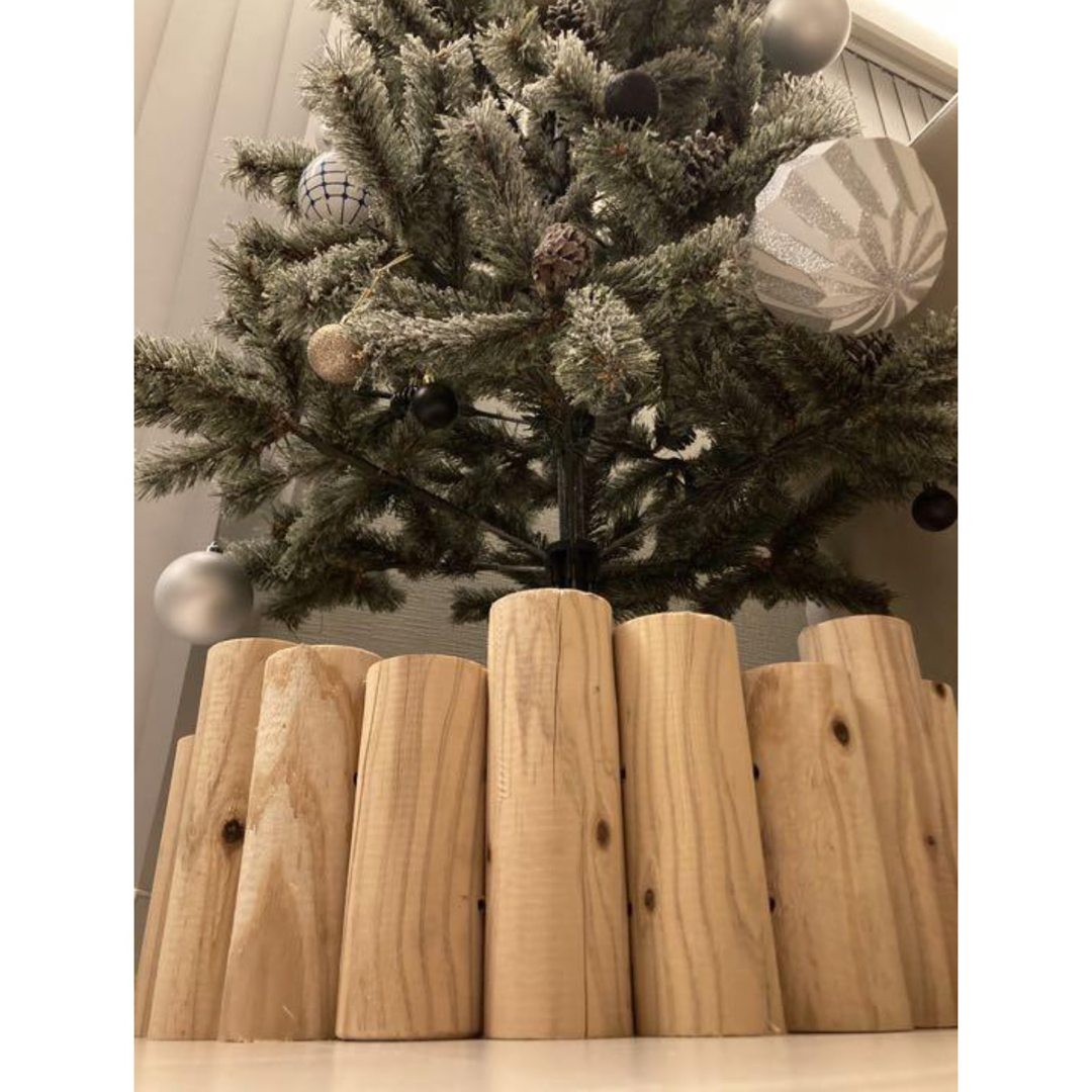 クリスマスツリー　足元隠し　足隠し　ツリースカート ハンドメイドのインテリア/家具(インテリア雑貨)の商品写真