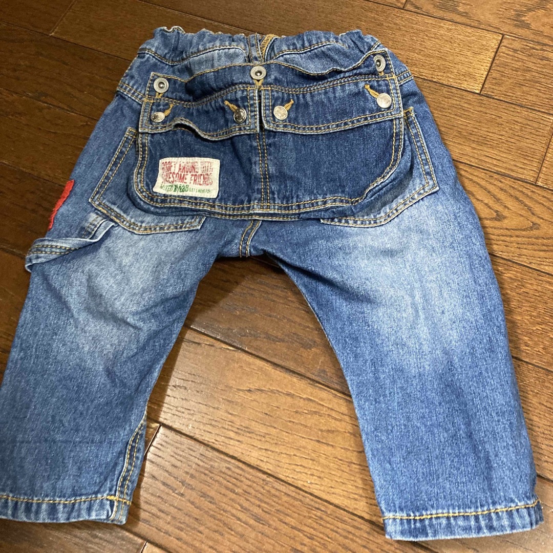 e.a.B(エーアーベー)のeab 7分丈　デニムパンツ　110 キッズ/ベビー/マタニティのキッズ服男の子用(90cm~)(パンツ/スパッツ)の商品写真