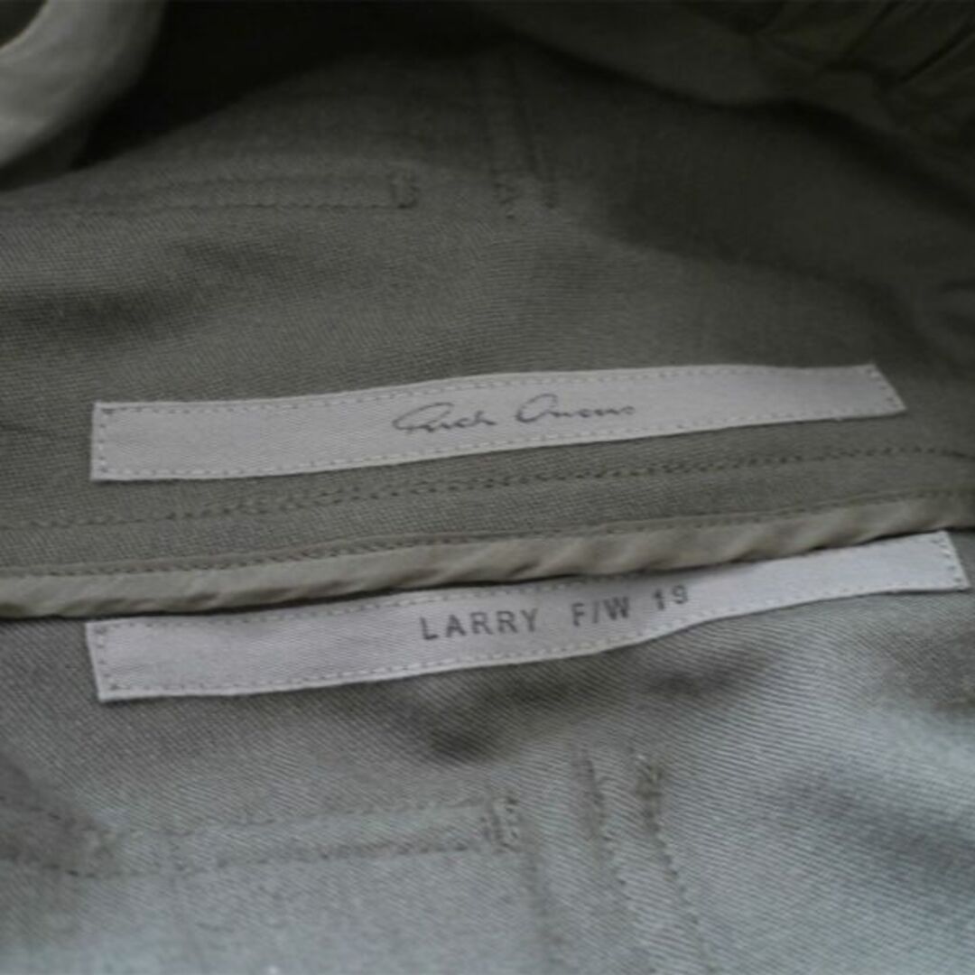 Rick Owens(リックオウエンス)の2019◆Rick Owens リックオウエンス LARRY  サルエル パンツ メンズのパンツ(サルエルパンツ)の商品写真