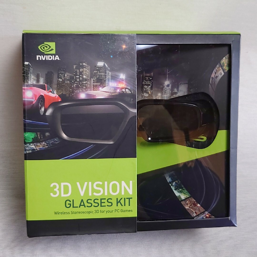 Nvidia vision 3D キット (新品、箱入り)