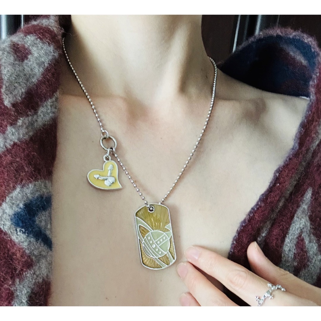 超レアVivienneWestwood 2wayドッグタグネックレス/チョーカー