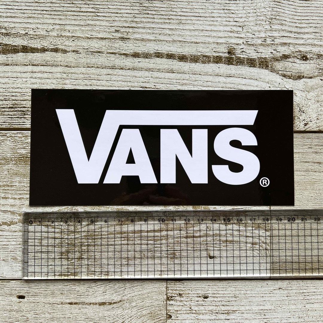 VANS(ヴァンズ)のVANS ステッカー バンズ スケートボード Big Bk スポーツ/アウトドアのスポーツ/アウトドア その他(スケートボード)の商品写真