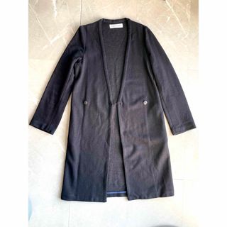 値下げ！maillot(マイヨ) リネンデニム・ガウンコート サイズ０