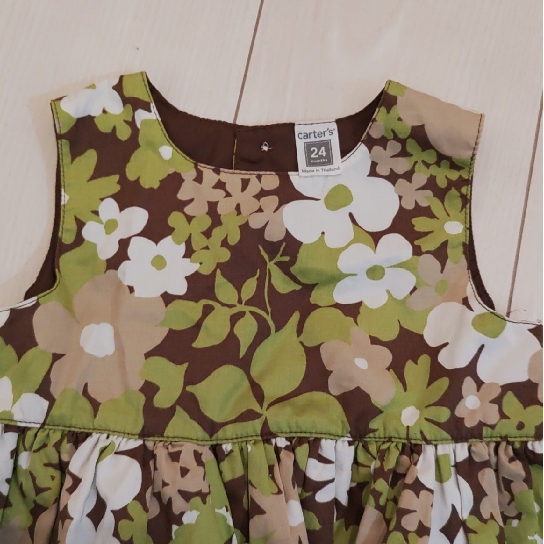 carter's(カーターズ)のカーターズ　花柄　ワンピース　24M(80～90) キッズ/ベビー/マタニティのベビー服(~85cm)(ワンピース)の商品写真