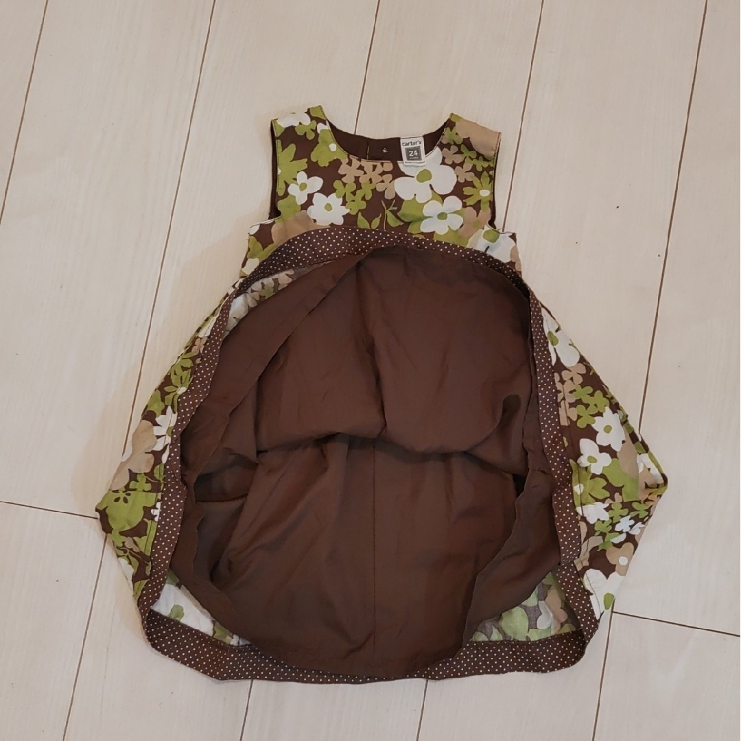 carter's(カーターズ)のカーターズ　花柄　ワンピース　24M(80～90) キッズ/ベビー/マタニティのベビー服(~85cm)(ワンピース)の商品写真