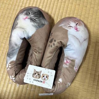 シマムラ(しまむら)のもちまる日記　スリッパ　ルームシューズ　もちはな(キャラクターグッズ)
