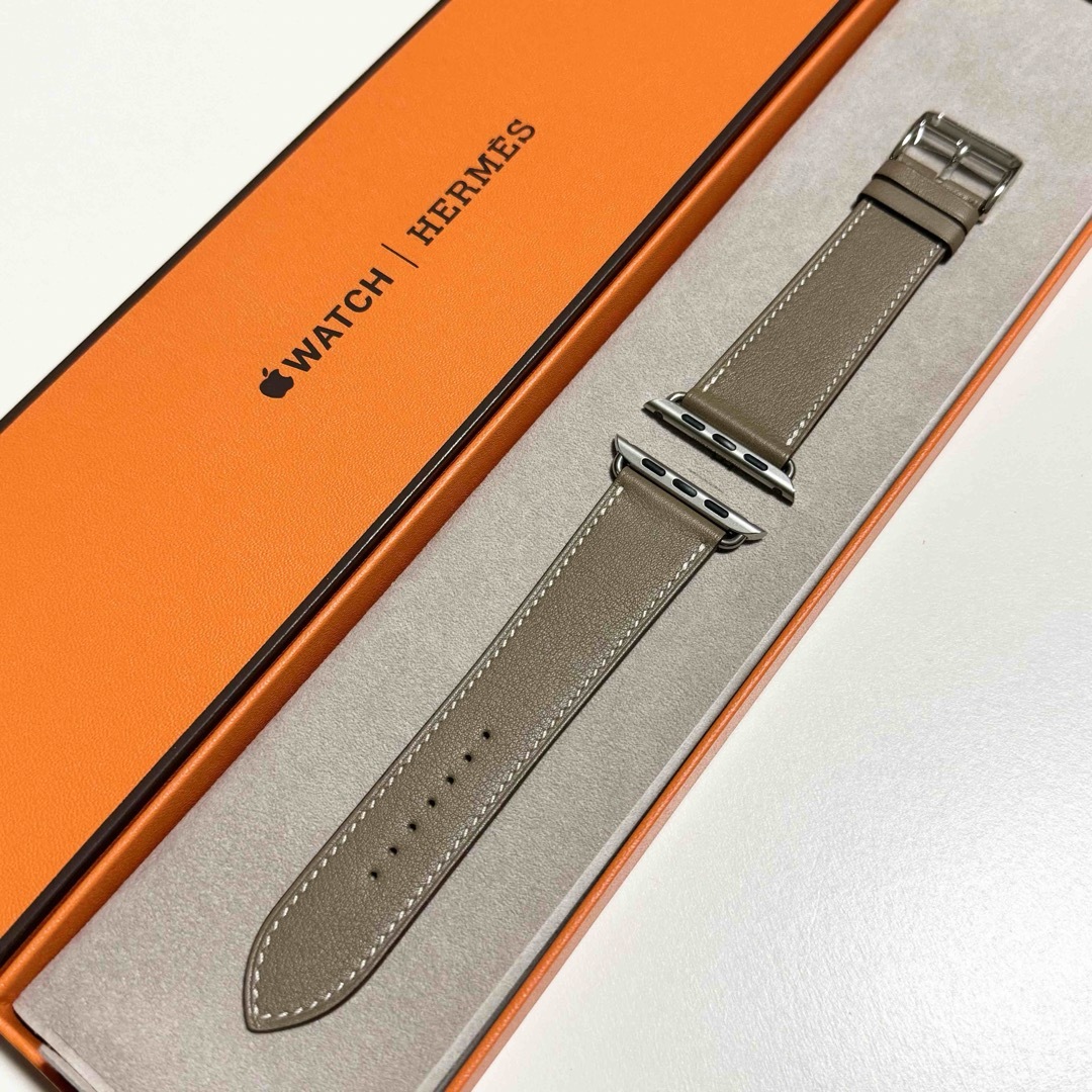 Hermes - Apple Watch エルメス レザーベルト シンプルトゥール の通販