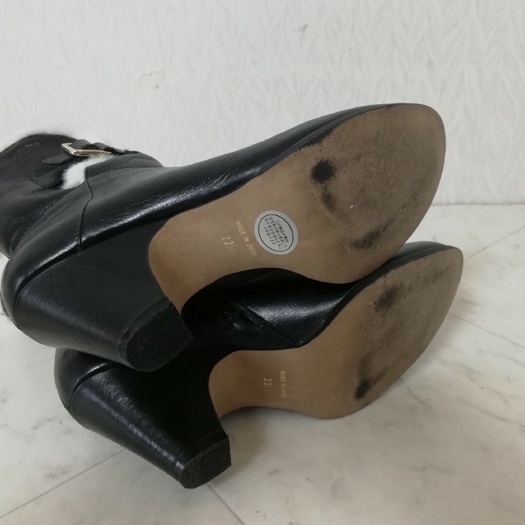 【Cole Haan コールハーン】ショートブーツ　本革　22.5　美品