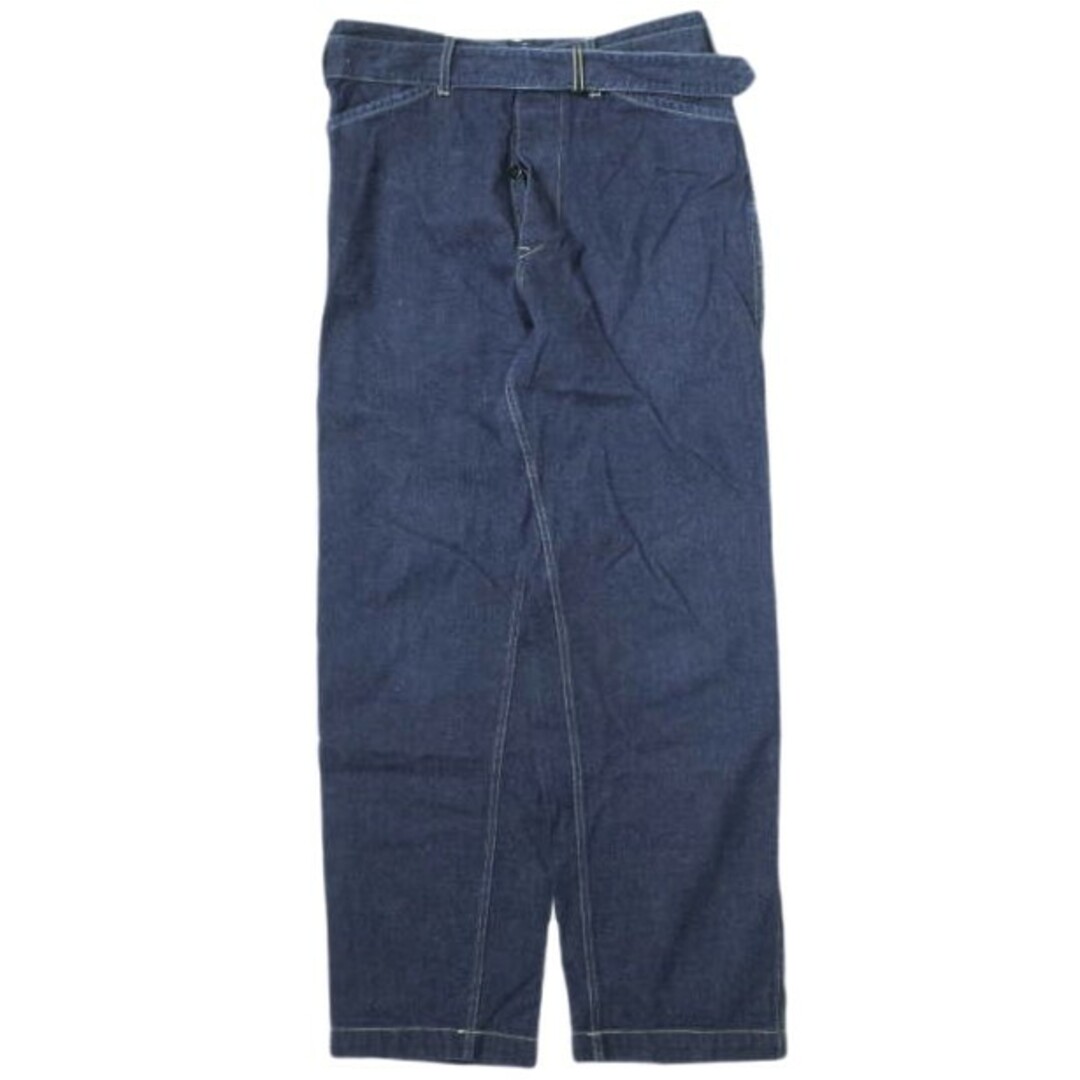 COMOLI - COMOLI コモリ 日本製 BELTED DENIM PANTS ベルテッドデニム