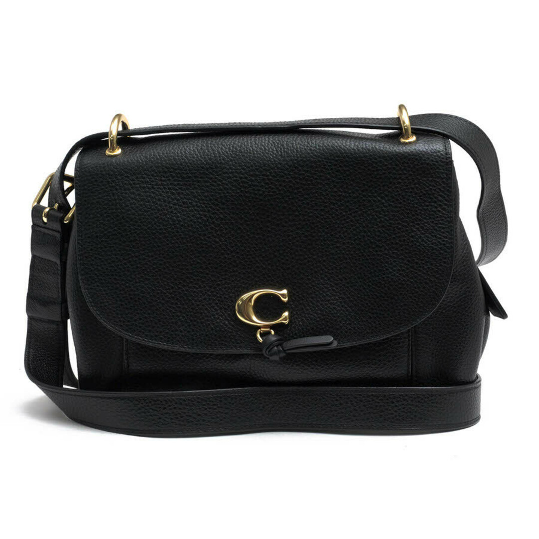 コーチ／COACH バッグ ショルダーバッグ 鞄 レディース 女性 女性用レザー 革 本革 ブラック 黒  1319 REMI SHOULDER BAG クロスボディバッグ シボ革 シュリンクレザー