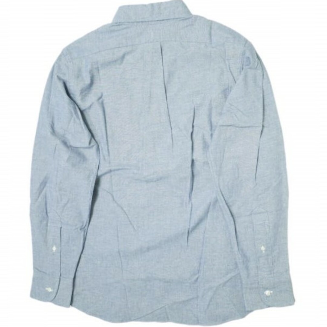 INDIVIDUALIZED SHIRTS(インディヴィジュアライズドシャツ)のINDIVIDUALIZED SHIRTS インディビジュアライズドシャツ アメリカ製 STANDARD FIT HERITAGE CHAMBRAY B.D. Shirt シャンブレーボタンダウンシャツ J81BCO 151/2(33) ブルー 長袖 BD トップス【新古品】【中古】【INDIVIDUALIZED SHIRTS】 メンズのトップス(シャツ)の商品写真