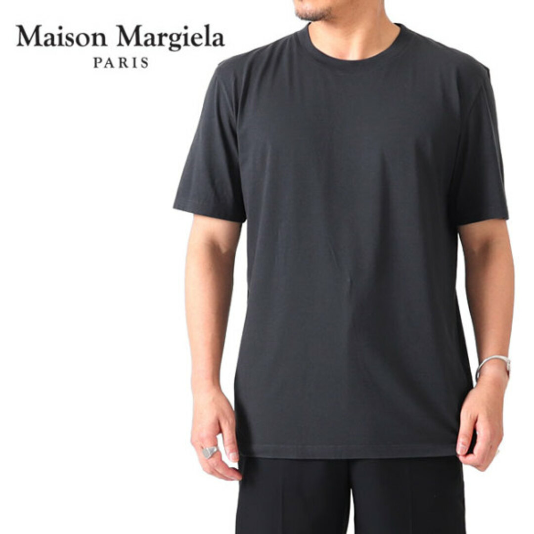 Maison Margiela 10 メゾンマルジェラ 22SS クラシックプレーンTシャツ S50GC0672 S24347 M BLACK(855) 半袖 トップス【新古品】【Maison Margiela 10】
