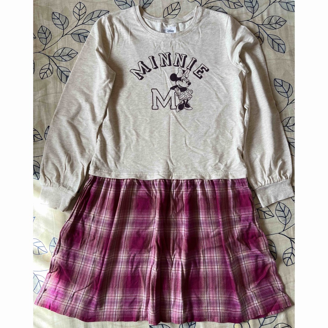 長袖ワンピース キッズ/ベビー/マタニティのキッズ服女の子用(90cm~)(ワンピース)の商品写真