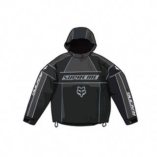 シュプリーム(Supreme)のsupreme /Fox Racing jacket Black (スウェット)