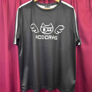 エーシーディーシーラグ(ACDC RAG)の［ACDC RAG］ドットネコTシャツ ブラック(Tシャツ(半袖/袖なし))