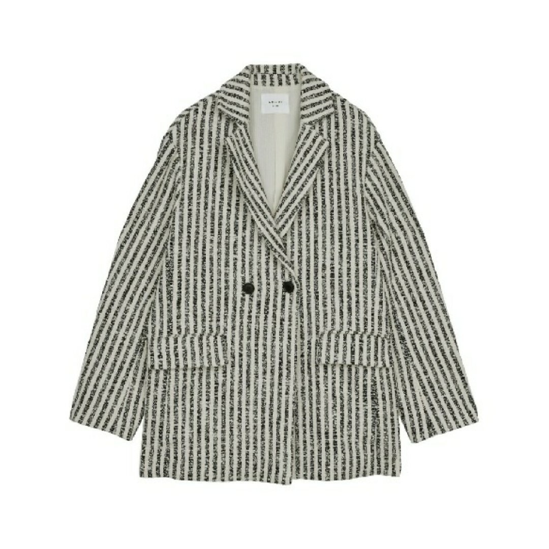 ameri GIOLICA STRIPE TWEED JACKET