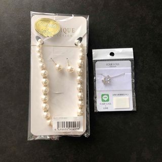 ネックレス ピアス セット(ネックレス)