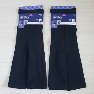 イオン(AEON)のTOPVALU トップバリュ ひざ上 10cm丈 レギンス 2点セット S~M(レギンス/スパッツ)