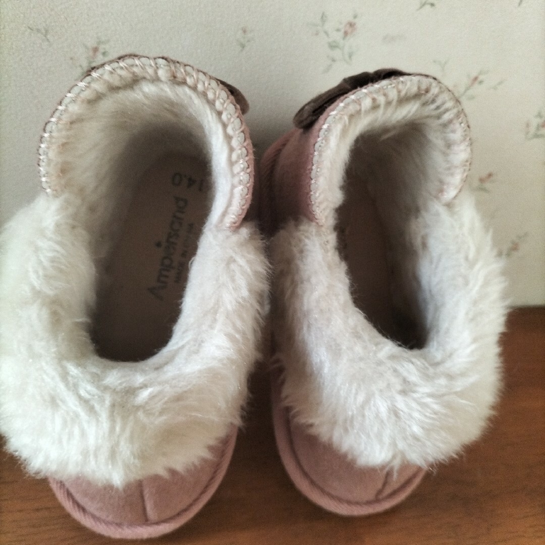 女の子　ブーツ　14cm キッズ/ベビー/マタニティのベビー靴/シューズ(~14cm)(ブーツ)の商品写真