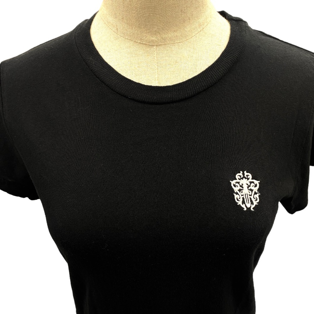 [USED/]CHROME HEARTS クロムハーツ 半袖Ｔシャツ Tシャツ ブラック S ロゴ S  tdc-001735-4d