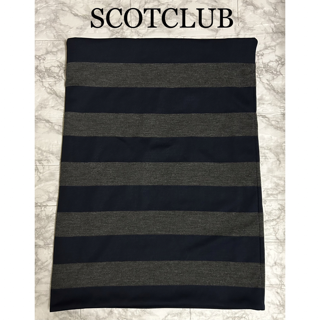 SCOT CLUB(スコットクラブ)のSCOTCLUB タイトスカート ボーダー レディースのスカート(ミニスカート)の商品写真