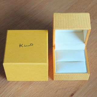 ケイウノ(K.UNO)の【美品】ケイウノ　K-uno　リングケース　空き箱(その他)