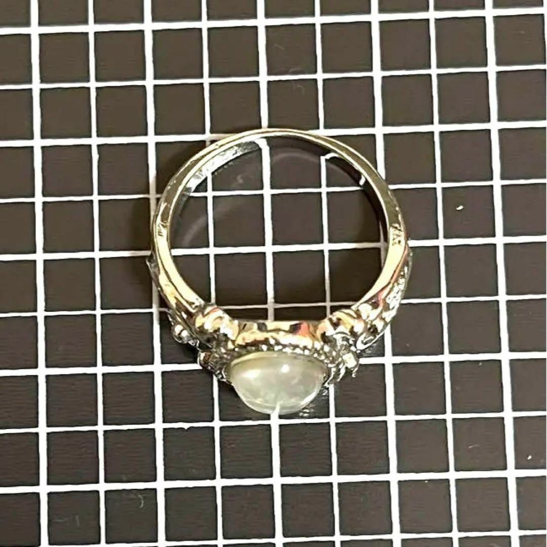 指輪　レディース　シルバー　アンティーク　オーロラ　ハワイアン　ムーン　ラブ レディースのアクセサリー(リング(指輪))の商品写真