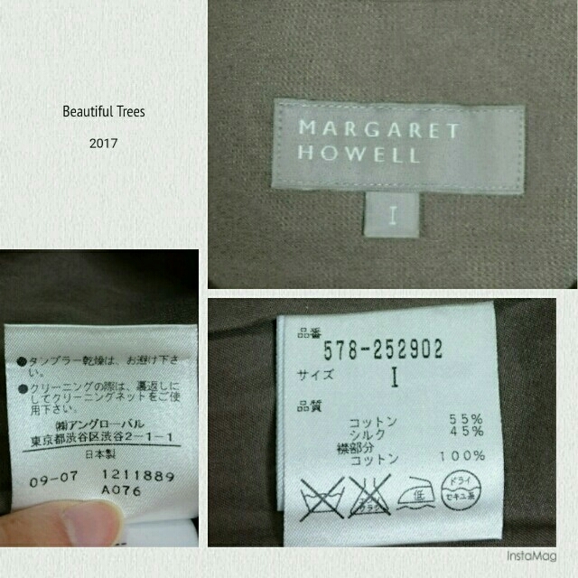 MARGARET HOWELL(マーガレットハウエル)のMARGARET HOWELL  BLOUSE レディースのトップス(シャツ/ブラウス(半袖/袖なし))の商品写真