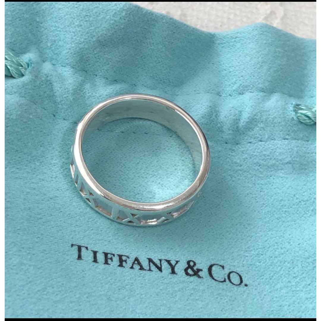 Tiffany & Co.(ティファニー)の極美品　新品仕上げ済　Tiffany ティファニーアトラス リング　指輪　24号 メンズのアクセサリー(リング(指輪))の商品写真