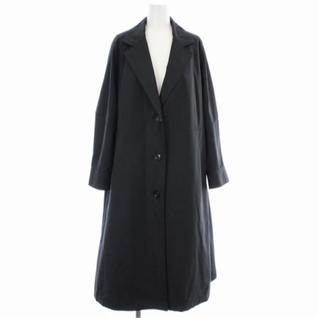 新入荷 moussy - 【美品】即日発送‼︎ moussy ロングコート ブラックの ジャケット・アウター