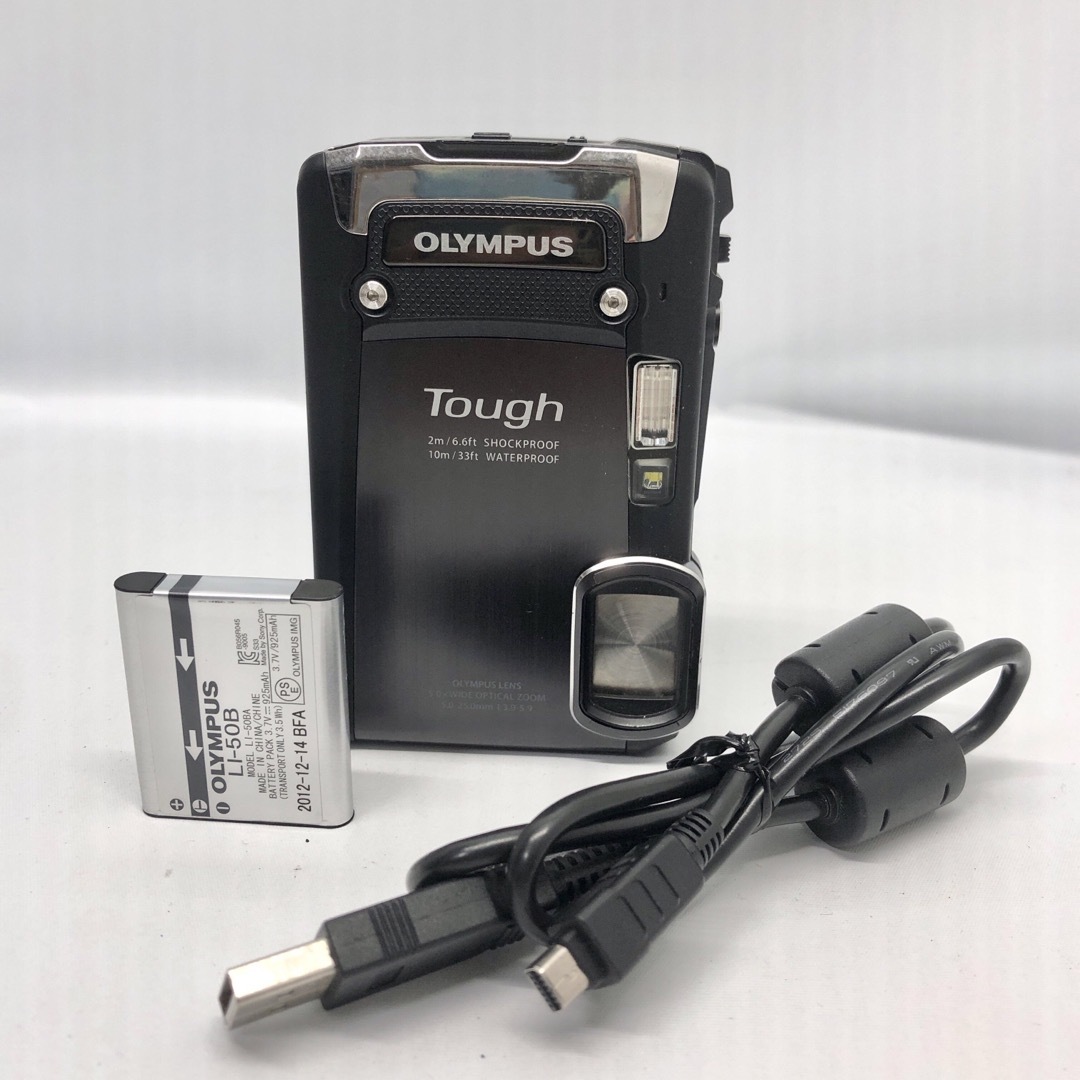 OLYMPUS(オリンパス)のオリンパス Tough TG-820 ブラック 現場キット スマホ/家電/カメラのカメラ(コンパクトデジタルカメラ)の商品写真