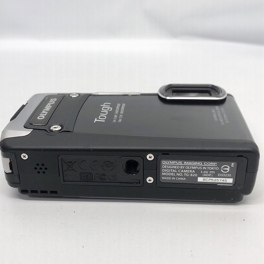 OLYMPUS(オリンパス)のオリンパス Tough TG-820 ブラック 現場キット スマホ/家電/カメラのカメラ(コンパクトデジタルカメラ)の商品写真