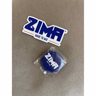 ZIMAのステッカーと缶バッジセット(バッジ/ピンバッジ)