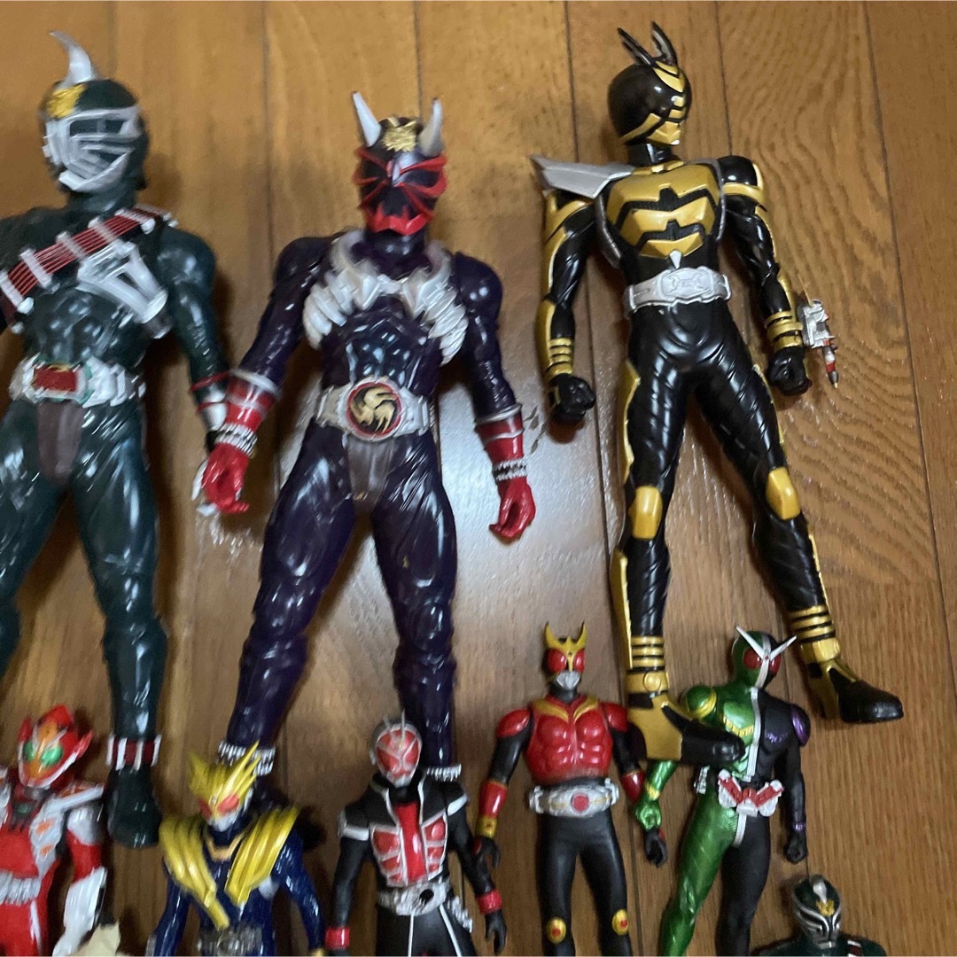 BANDAI(バンダイ)の仮面ライダー人形　セット エンタメ/ホビーのフィギュア(特撮)の商品写真