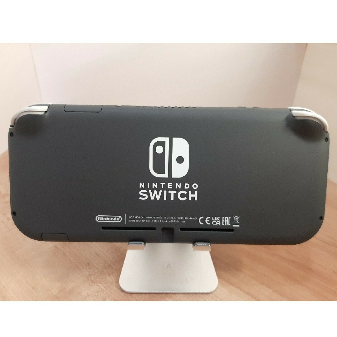 箱有良品　Switch Lite　充電器有　クリアハードカバー付