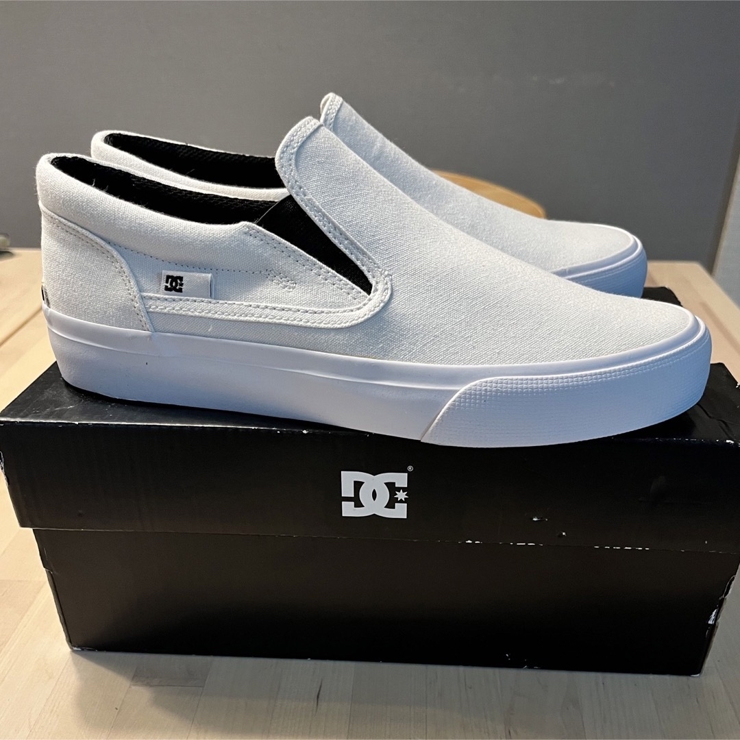 DC SHOES - DCスニーカー スリッポン 24.0㎝ ホワイトの通販 by