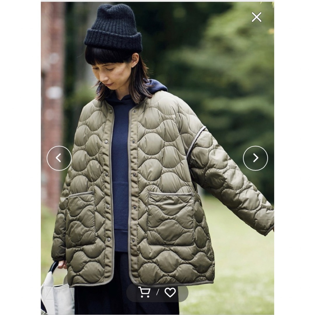 Sunny clouds(FELISSIMO) - 美品!SUNNY CLOUDS 極軽ダウンの Sunny clouds(FELISSIMO) - 美品!SUNNY CLOUDS 極軽ダウンの