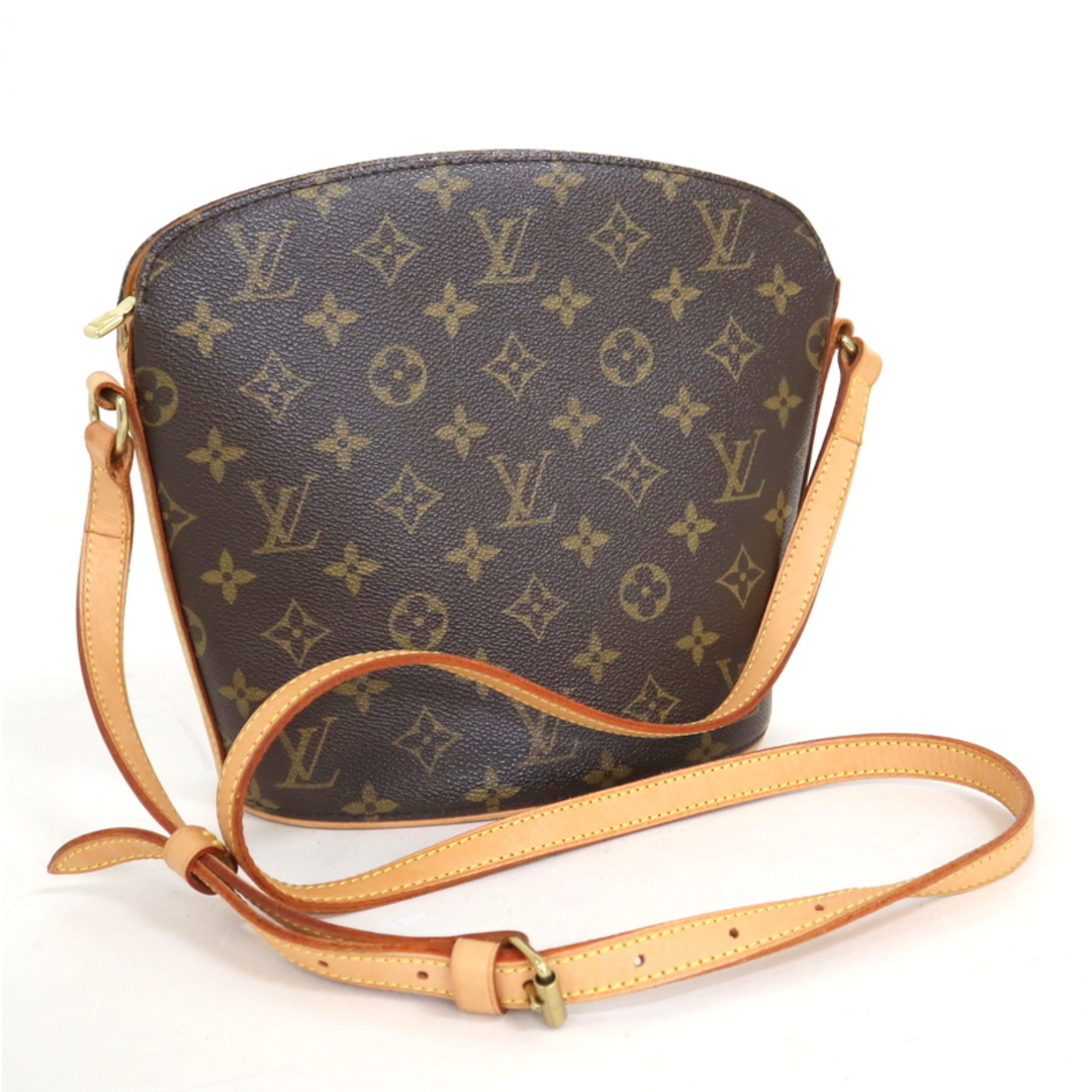 素材【LOUIS VUITTON】ルイヴィトン ドルーオ ショルダーバッグ M51290/LM0045 ブラウン モノグラム/ik0170