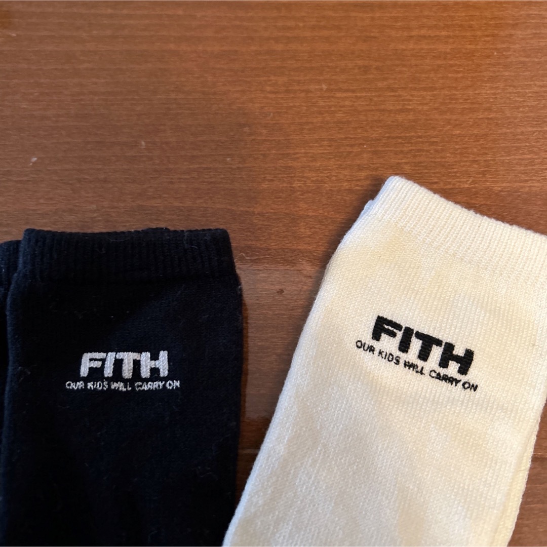 FITH(フィス)のフィス　靴下　ハイソックスセット キッズ/ベビー/マタニティのこども用ファッション小物(靴下/タイツ)の商品写真