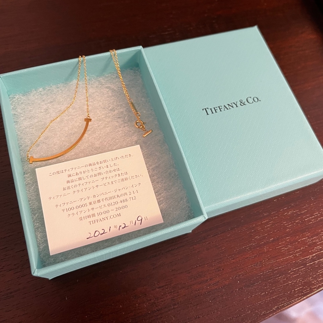 Tiffany & Co.(ティファニー)の★TIFFANY★ティファニーTスマイル ペンダント　スモール レディースのアクセサリー(ネックレス)の商品写真