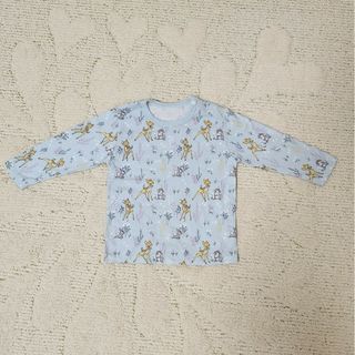 ユニクロ(UNIQLO)の新品 子供服 長袖 ユニクロ ディズニー バンビ 80(Ｔシャツ)