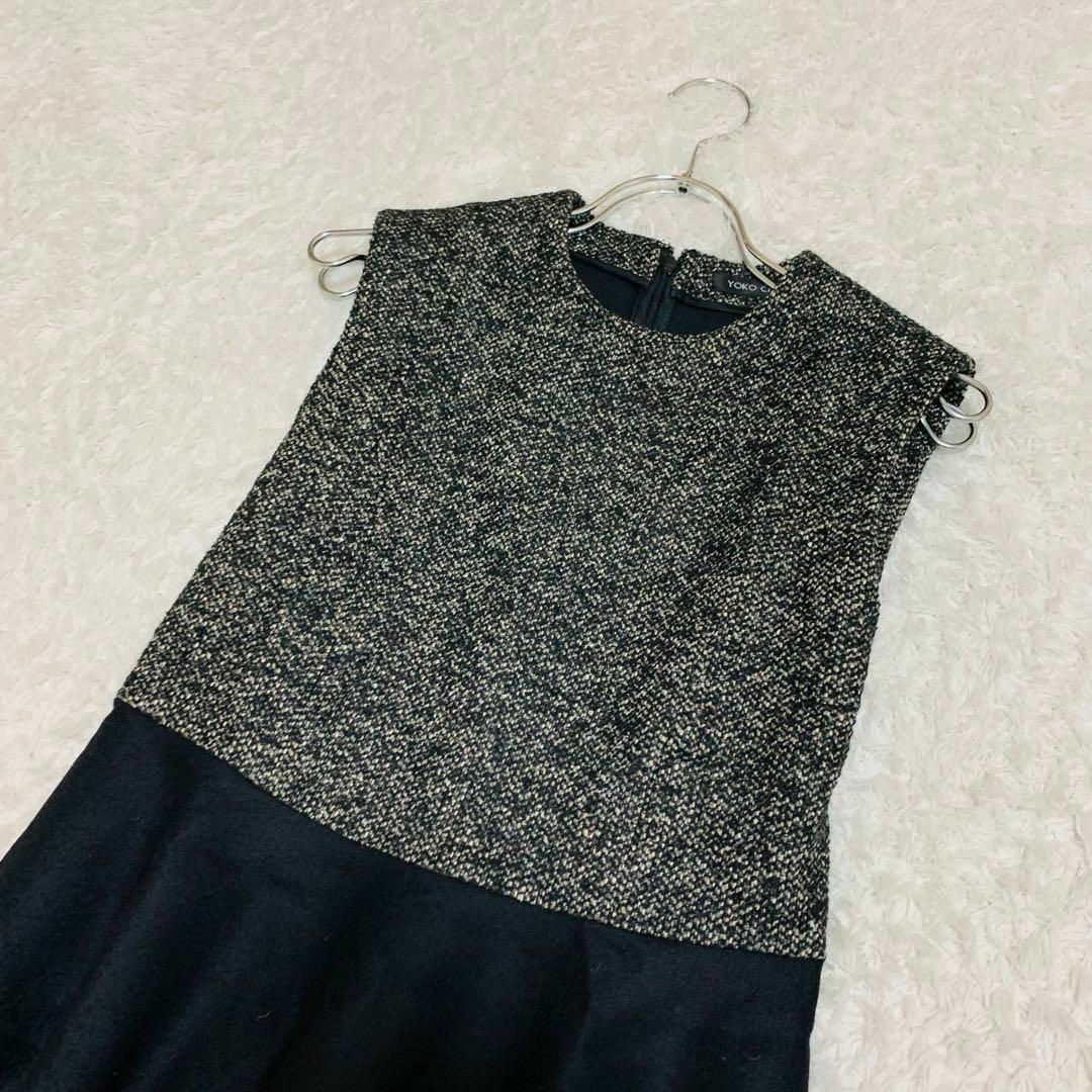 YOKO CHAN - 美品✨ヨーコチャン バルーンワンピース ノースリーブ