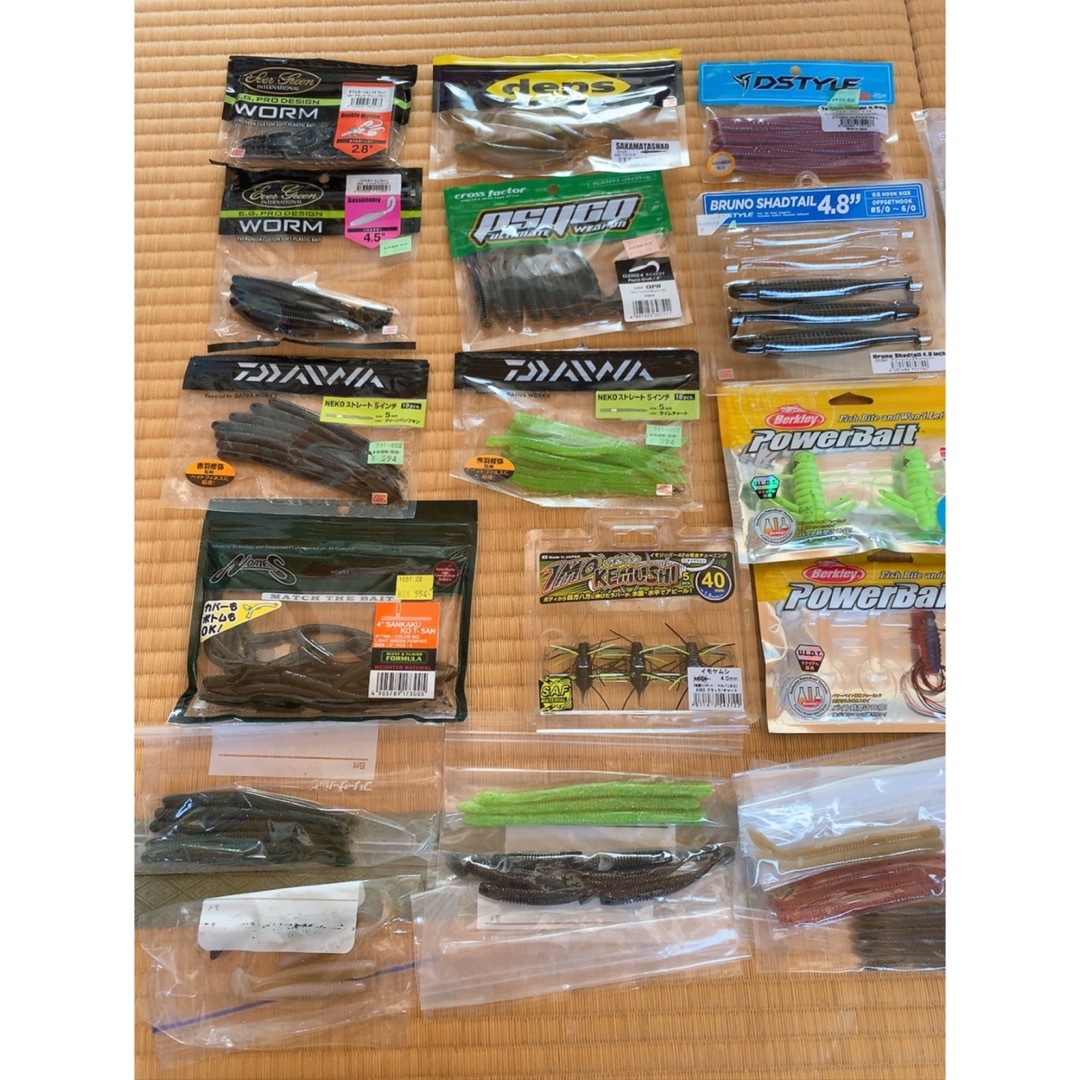 バス釣りワーム まとめ売りの通販 by ♡ HARU MAMA♡shop|ラクマ