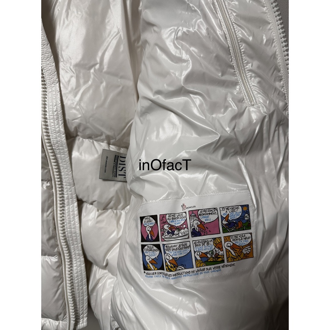 MONCLER(モンクレール)のホワイト Moncler Maya モンクレール マヤ ダウンジャケット メンズのジャケット/アウター(ダウンジャケット)の商品写真