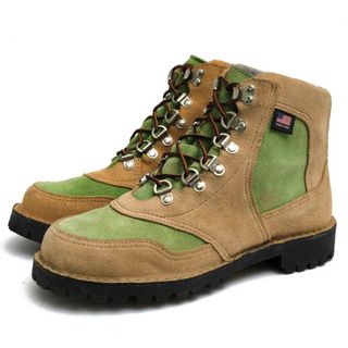 ダナー(Danner)のダナー／Danner マウンテンブーツ トレッキングブーツ シューズ 靴 メンズ 男性 男性用スエード スウェード レザー 革 本革 グリーン 緑  32210X DJ DAKOTAN ダコタン ビブラム・モンターニャーソール ワイズEE ステッチダウン製法 Vibramソール(ブーツ)