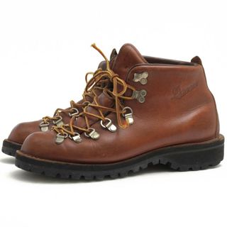 ダナー(Danner)のダナー／Danner マウンテンブーツ トレッキングブーツ シューズ 靴 メンズ 男性 男性用レザー 革 本革 ブラウン 茶  D3052 MOUNTAIN LIGHT マウンテンライト Vibramソール ステッチダウン製法(ブーツ)